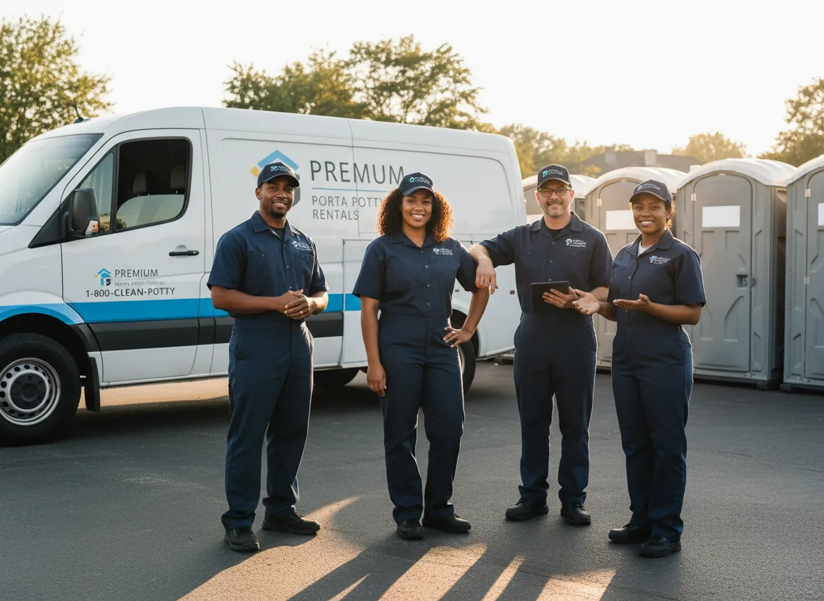 VIP Portable Toilets company in Rose City, MI